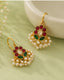 Padma Noor Kundan Pearl Ear Cuffs | Kundan & Pearl Bugadi Style Ear Cuffs | Traditional & Festive Jewellery