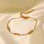 Infinite Bracelet | 18K Gold Plated Adjustable Minimal Bracelet