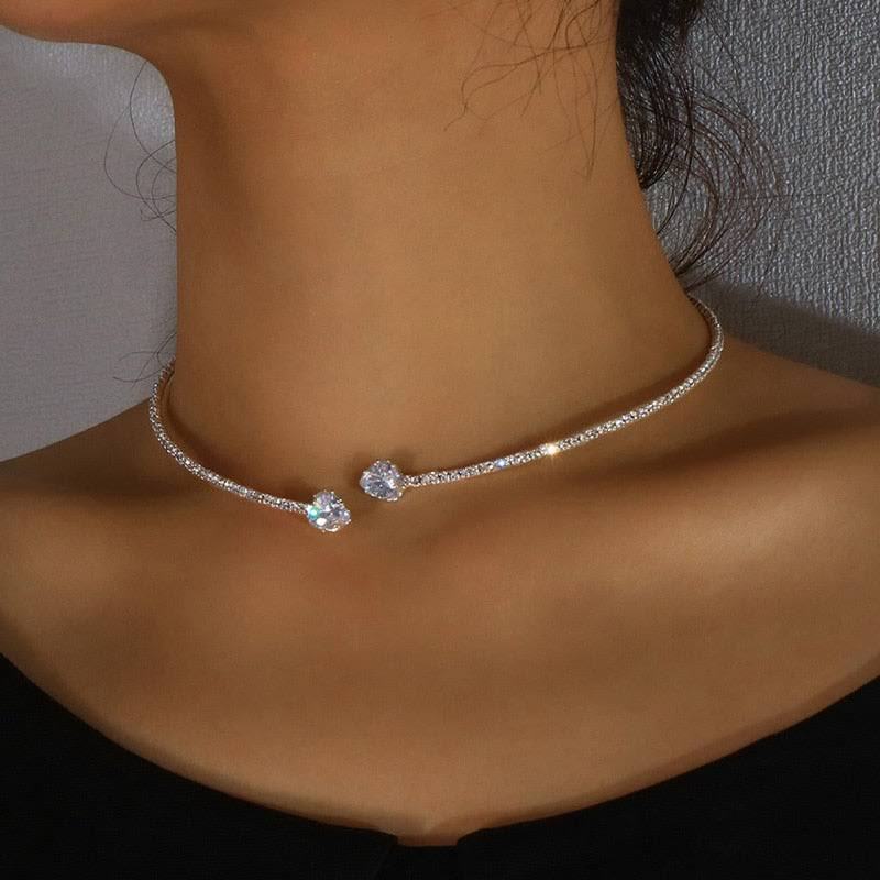 Amour Sculpt Collar Choker | Contemporary Party Wear Jewellery