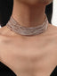 Glam Rhinestone Statement Choker