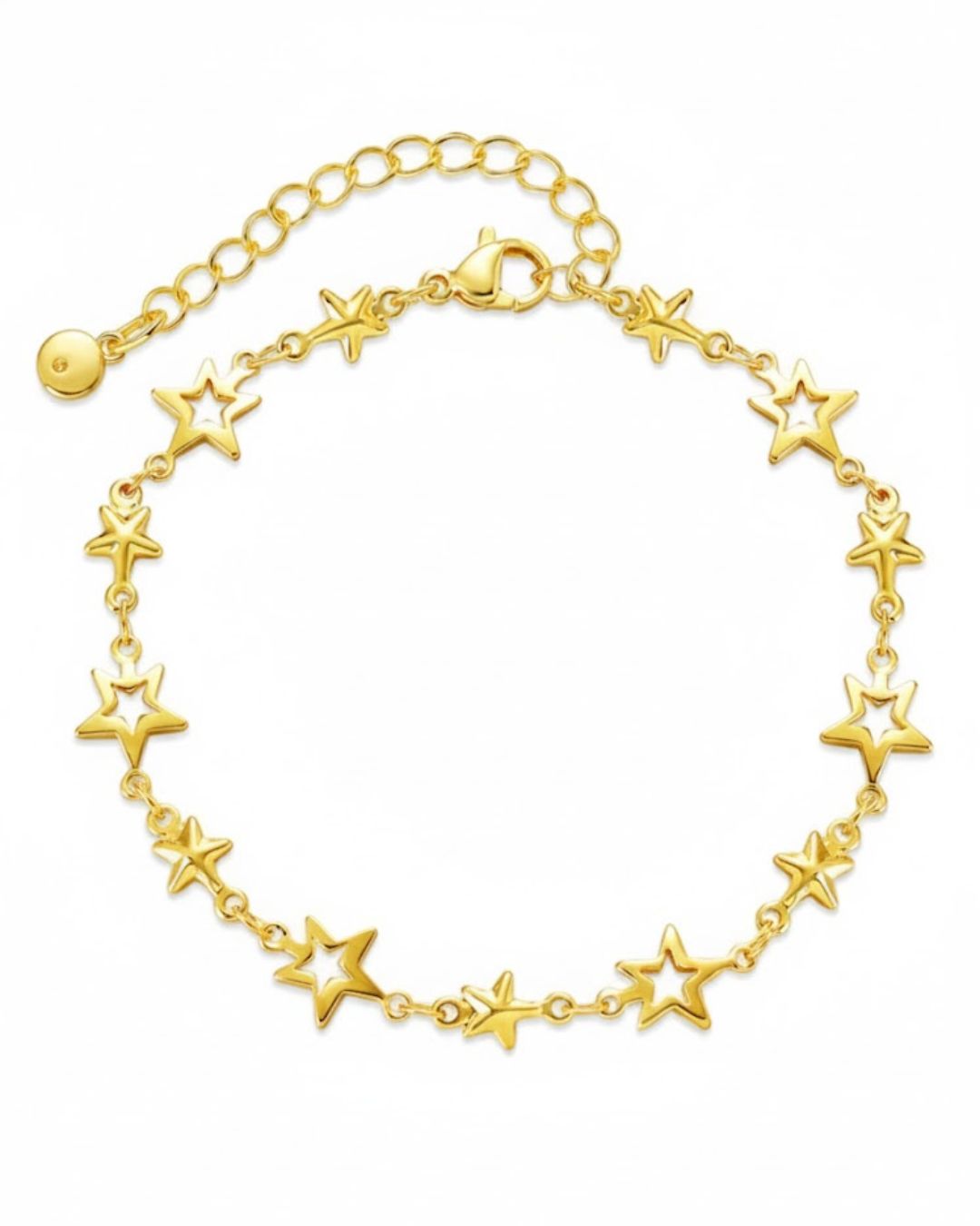 Stella Star Charm Bracelet | 18K Gold Plated Anti-Tarnish Stainless Steel Bracelet