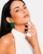 Aurora Teardrop Statement Earrings | Hand-Beaded Crystal Drop Earrings