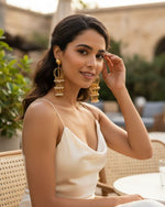Gold Aurora Earrings