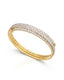 18K Gold Plated Tennis Wrap Bracelet | Anti Tarnish CZ Stone Party Wear Bracelet for Women