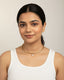Solitaire Glam Collar Choker | Gold Plated Statement Party Wear Necklace