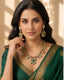 Sabhyaraa Heavy Multicoloured Bridal Designer Set | Royal Indo-Western Wedding Statement Jewellery