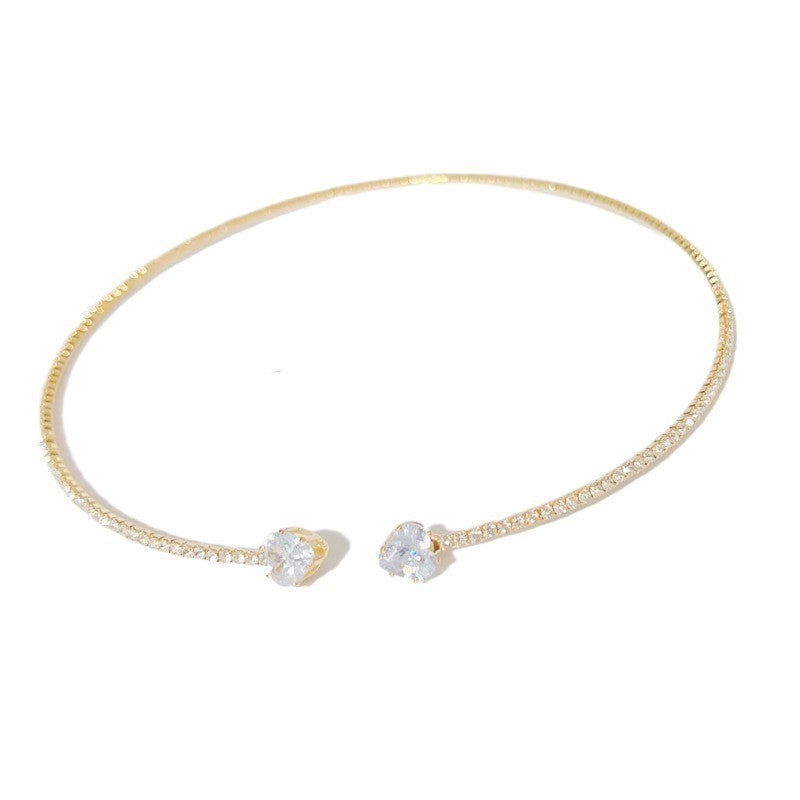 Amour Sculpt Collar Choker | Contemporary Party Wear Jewellery