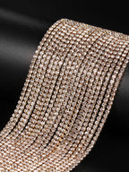 Glam Rhinestone Statement Choker