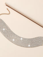 Glam Rhinestone Statement Choker