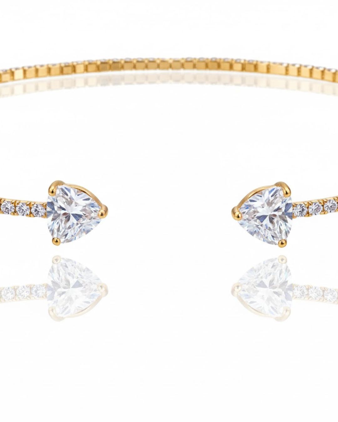 Amour Sculpt Collar Choker | Contemporary Party Wear Jewellery