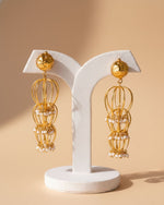 Gold Aurora Earrings