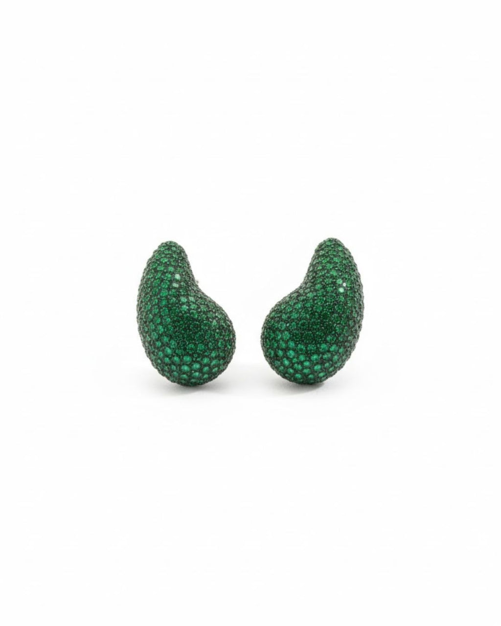 Aurora Teardrop Statement Earrings | Hand-Beaded Crystal Drop Earrings