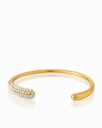 Premium Trendy Eleanors Resizable Cuff Bracelet | 18K Gold Plated Anti-Tarnish Statement Bracelet