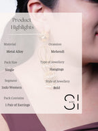 Gold Aurora Earrings