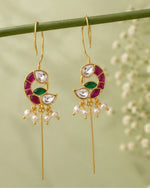 Mayura Mini Bird Ear Cuff | 18K Gold Plated Bird Motif Earrings
