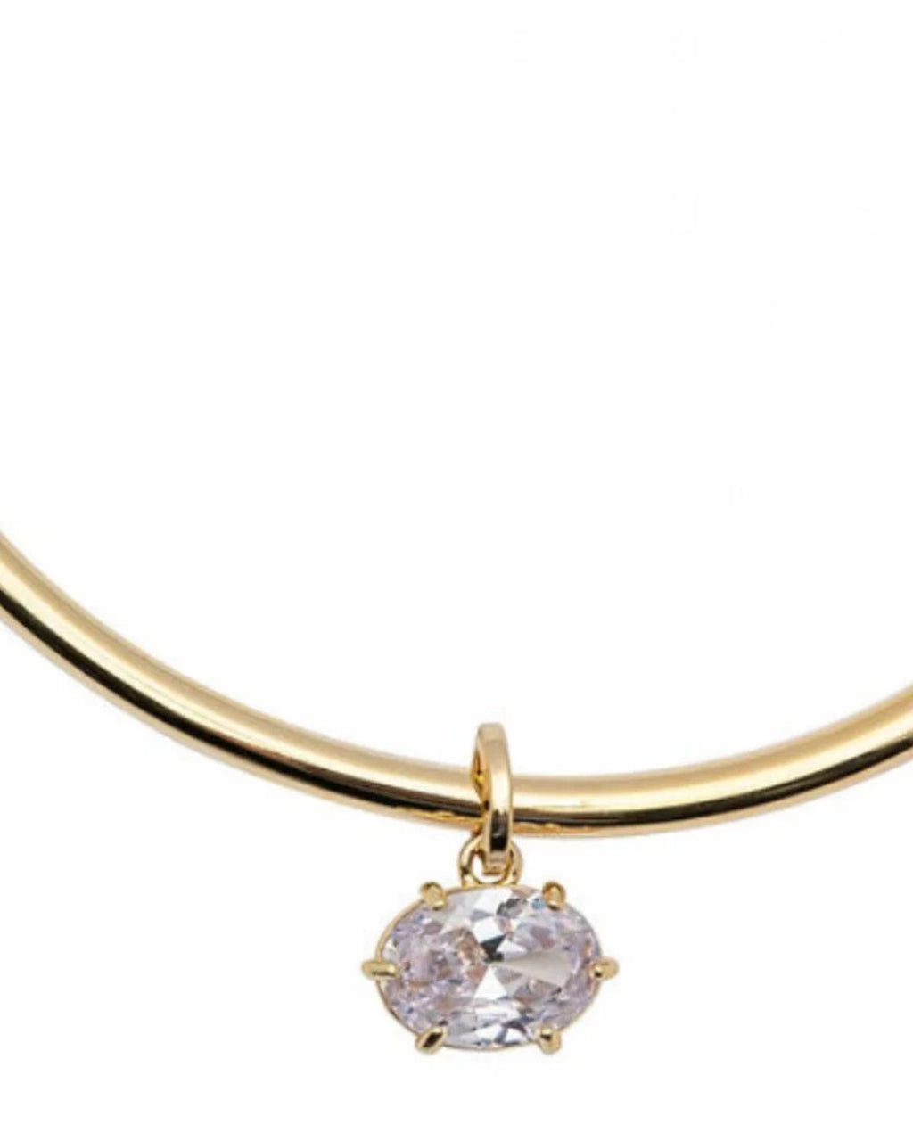 Solitaire Glam Collar Choker | Gold Plated Statement Party Wear Necklace