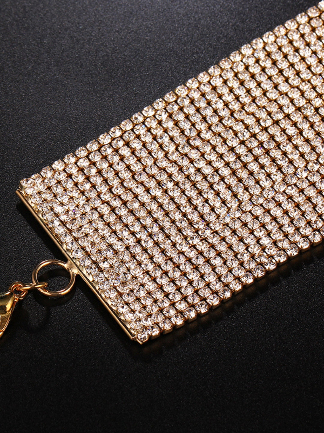 Glam Rhinestone Statement Choker