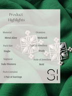 Silver Enclave Earrings