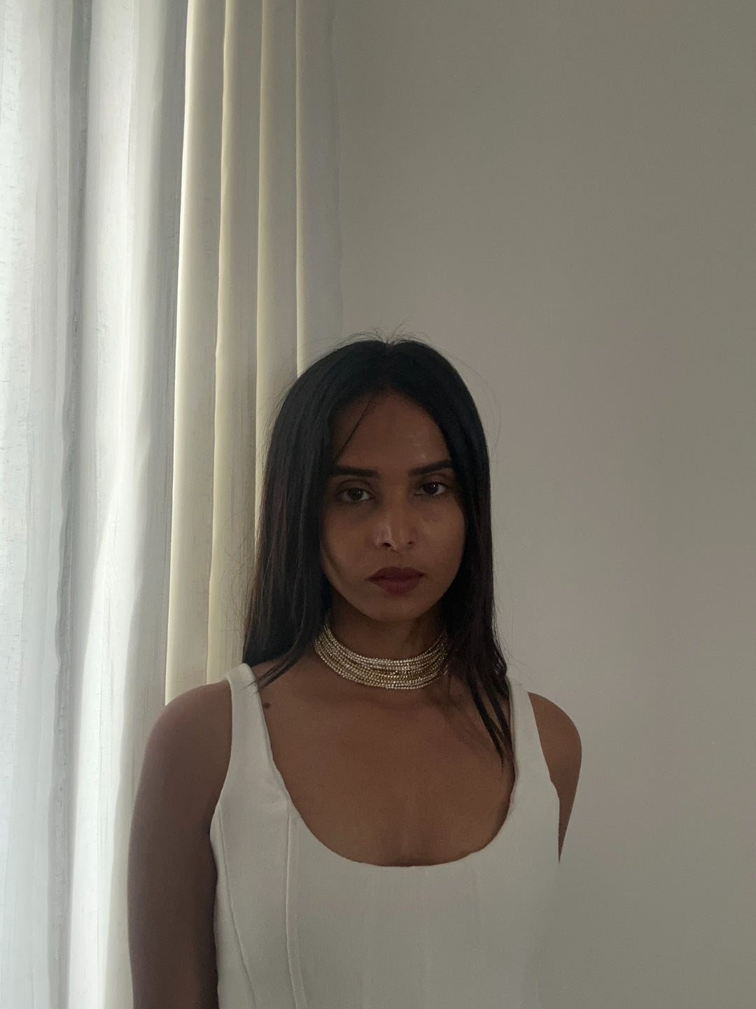 Glam Rhinestone Statement Choker