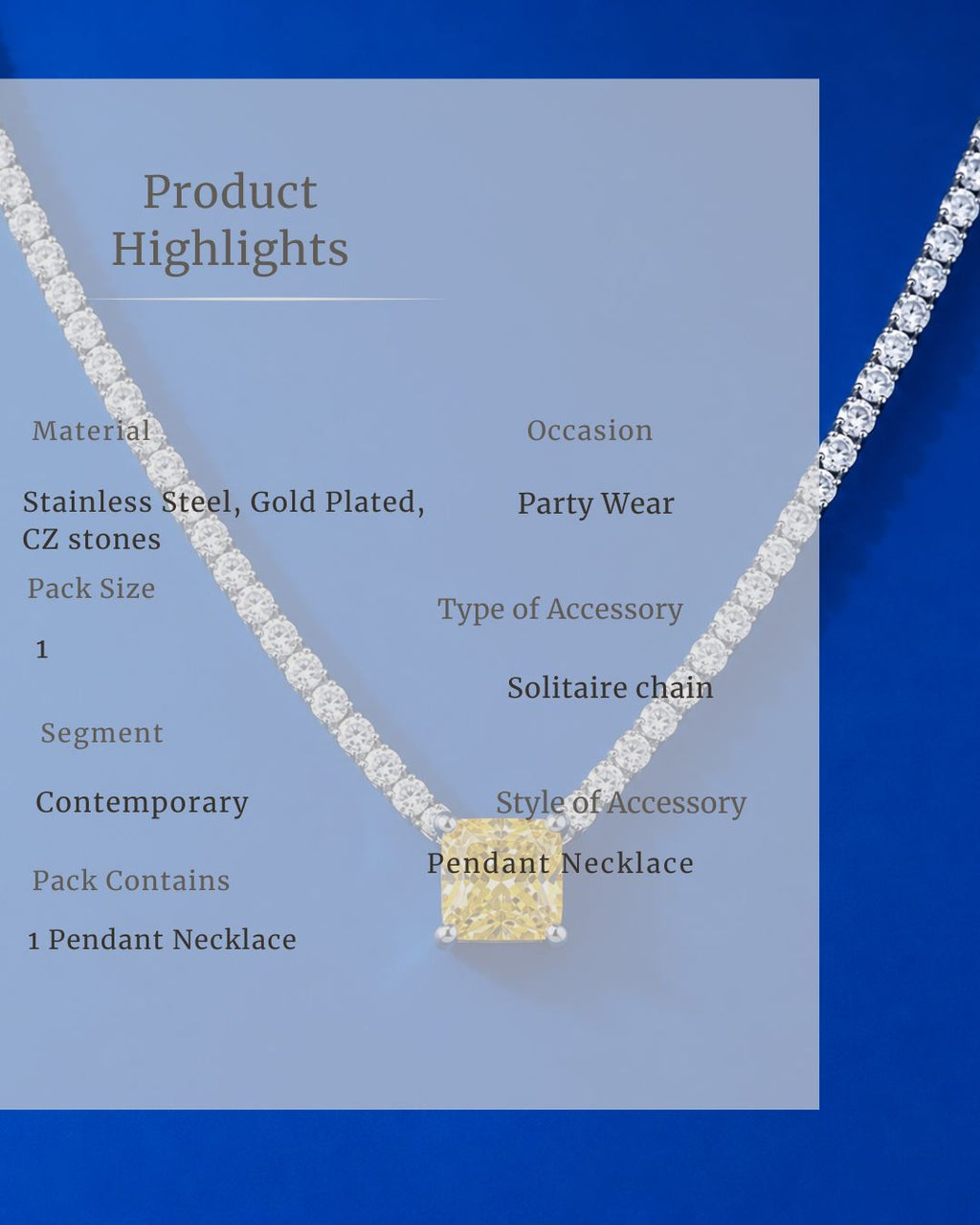 Bling Babe Tennis Chain