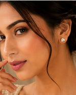 Aarini Convertible Kundan Stud Earrings | Ruby, Emerald & Clear