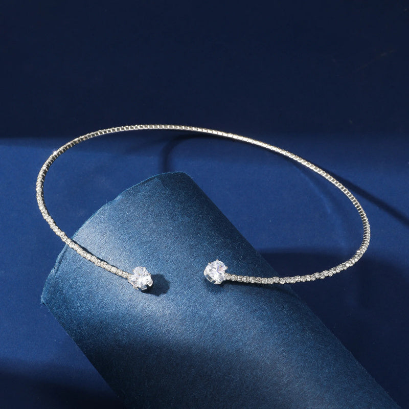 Amour Sculpt Collar Choker | Contemporary Party Wear Jewellery