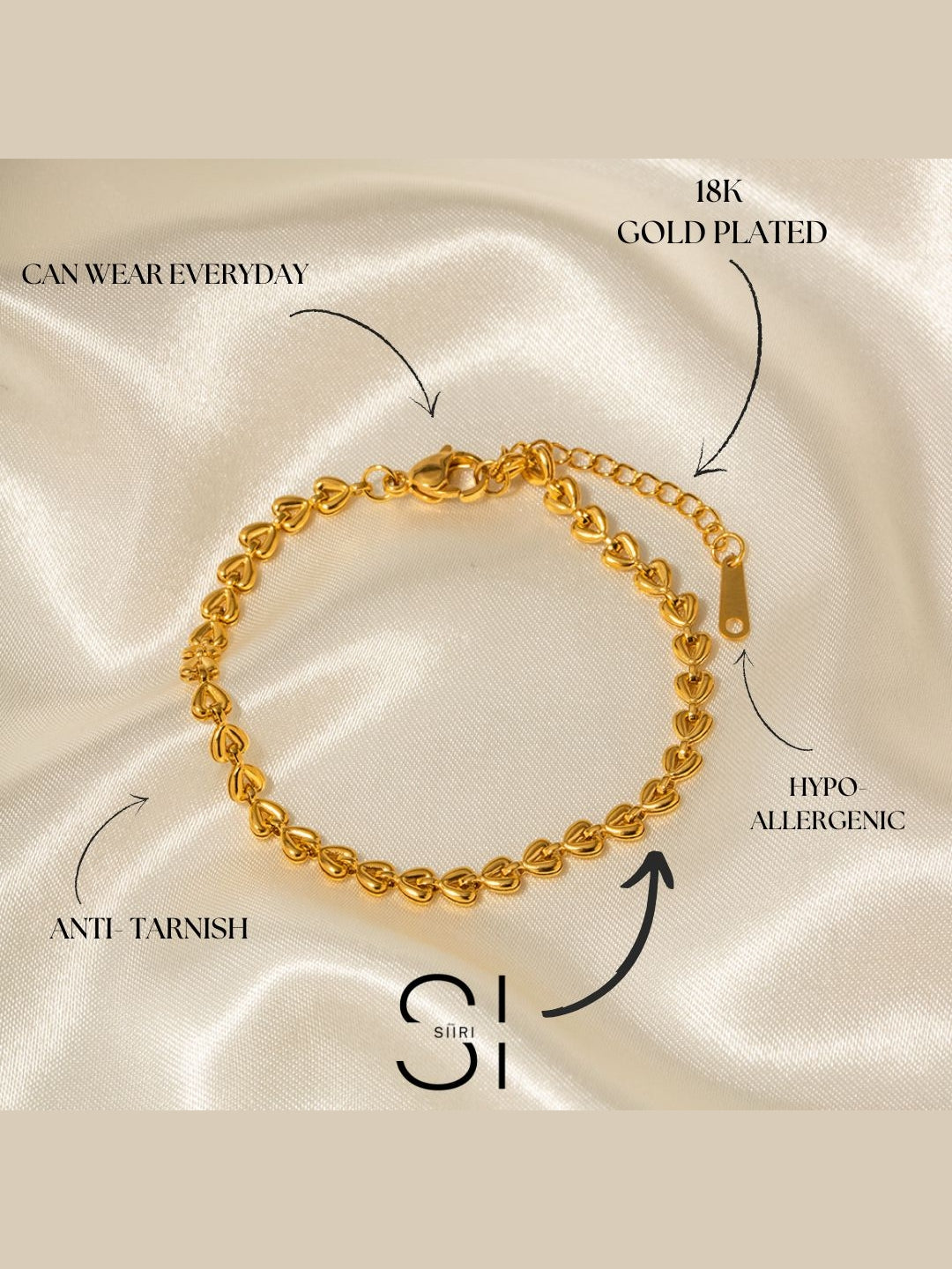 Eternal Love Woven Bracelet & Necklace Set | 18K Gold Plated Stainless Steel | Anti-Tarnish Everyday Luxury