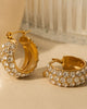 Rhinestone Hoops