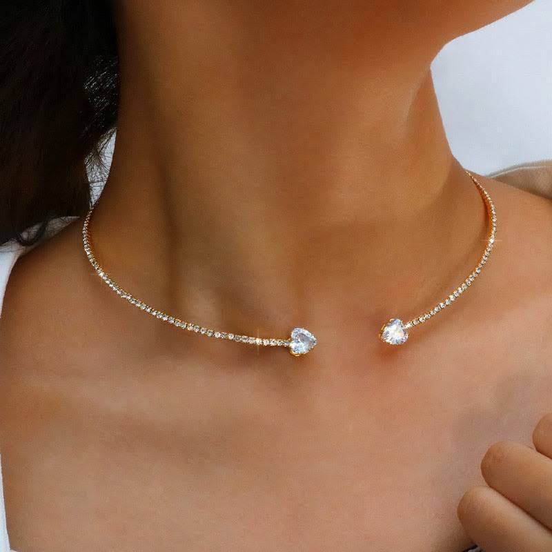 Amour Sculpt Collar Choker | Contemporary Party Wear Jewellery