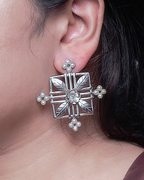 Silver Enclave Earrings
